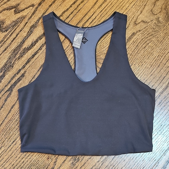 Prana Other - Prana Reversible Black And Charcoal Women's Yoga Top Bra
